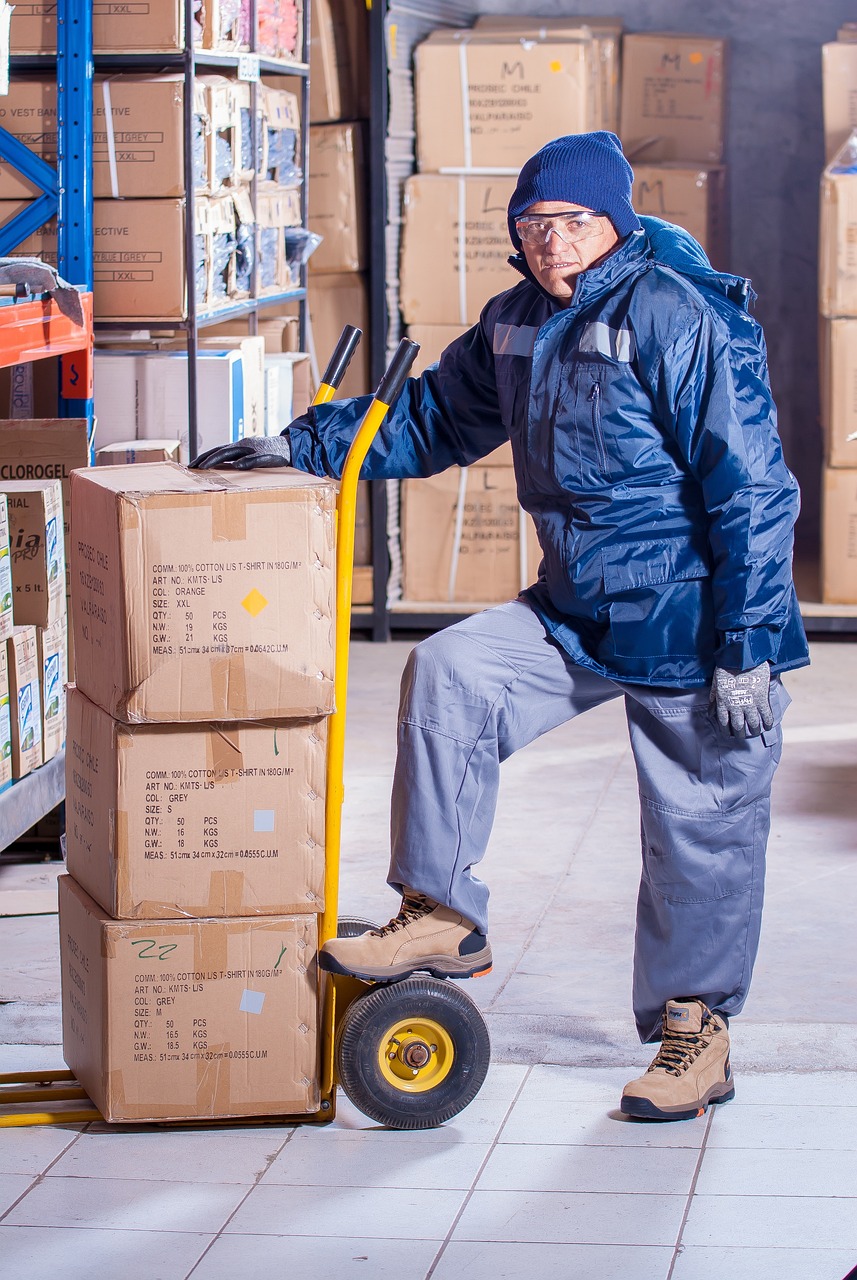 Logística de saída de mercadorias